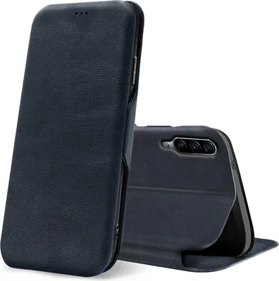Produktbild von Shell Flip Case für Samsung Galaxy A50 / A30s Hülle Book Cover Handy Tasche mit Kartenfach Premium Schutzhülle