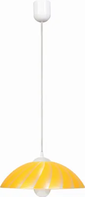 Obrázek produktu pro Moderní závěsné osvětlení KAMILA - 1xE27, 60W, bílé / žluté