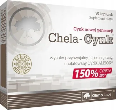 Immagine prodotto di OLIMP CHELA-CYNK 30 capsule Altamente assorbibile