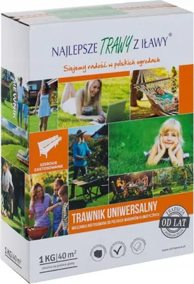 Imagen del producto de Semilla para césped, universal, resistente y duradera, 1 kg