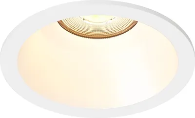 Produktbild von Ledvion LED Einbaustrahler Rund Weiss GU10 Fassung 3W Warmweiss dimmbar