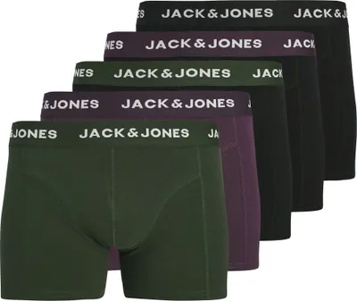 Produktbild von Jack & Jones Solid Trunk Boxershorts Herren (5er Pack)