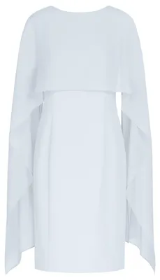 Productafbeelding van APART Fashion: Damesjurk, model etui, met chiffon details, knielengte, geschikt voor cocktailfeestjes, elegante stijl