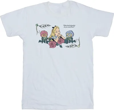 Immagine prodotto di Disney - Maglietta "Alice nel paese delle meraviglie" da uomo BI10425 (M) (Bianco)