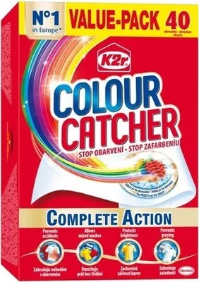 Produktbild von K2r Colour Catcher, Chusteczki do prania, 40 sztuk