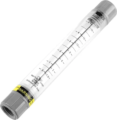 Obrázek produktu pro Průtokoměr pro potrubí kapaliny, 0,5šC5 GPM / 1,8šC18 LPM