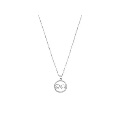 Produktbild von s.Oliver 2032567 Damen Collier Unendlich Silber 925 weiß 45 cm