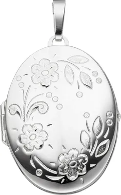 Produktbild von Silberamulett Amulett Medaillon Anhänger aus 925 Silber Halsschmuck Damen