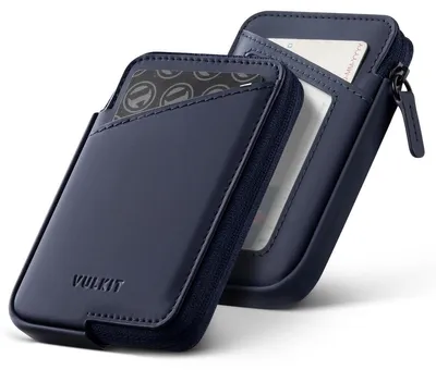 Produktbild von Kreditkartenhalter Kartenetui Geldbörse - RFID-Blocker - Leder - 10 Karten