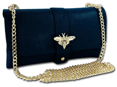 Produktbild von Toscanto Leder dunkelblau Tasche Clutch Damen D3OTTM803SB