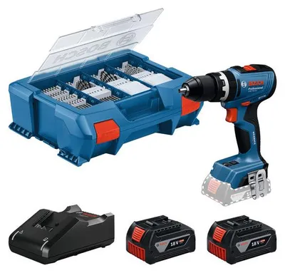 Produktbild von Akku-Schlagbohrschrauber GSB 18V-65, 2 x GBA 18V 4.0Ah in L-Case Pick & Click