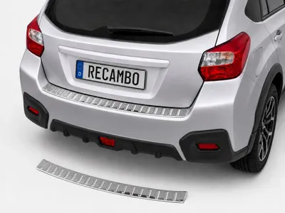 Produktbild von Edelstahl Ladekantenschutz chrom passend für Subaru XV | BJ 2011-2018
