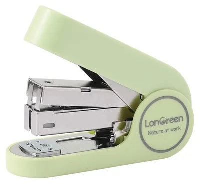 Imagen del producto de deli D395552 DELI Heftgerät LonGreen EASY 25 Blatt lime