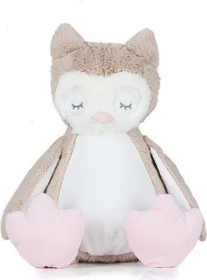 Produktbild von Mumbles MM054 | Zippie Owl / EN71 konform - Farbe: Light Brown - Größe: One Size