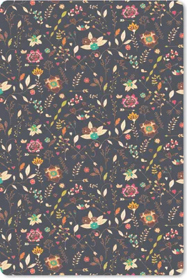 Produktbild von MuchoWow® Mauspad Mousepad Muster - Sommer - Blumen 18x27 cm - Mousepads - Maus Mat - Pad - Mausunterlage