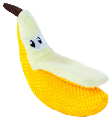 Produktbild von Catstages Katzenspielzeug Dental Banana gelb