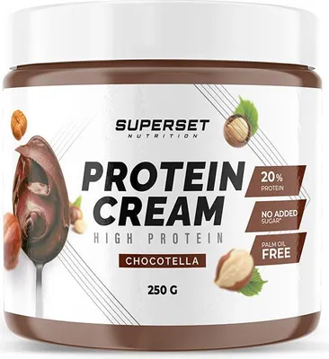 Image de Pâtes à Tartiner Protéinées - Superset Nutrition - PROTEIN CREAM (250G) - Saveur Chocotella