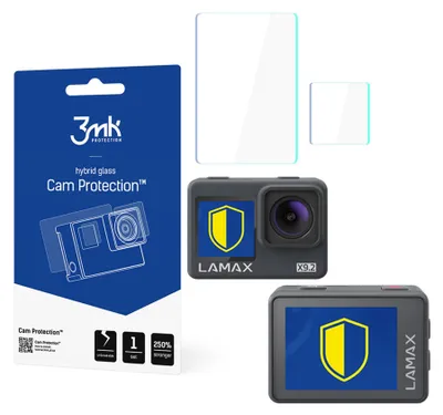 Obrázok produktu pre 3mk Display Hybridglas Cam Protection für Lamax X9.2 transparentný 0,16mm