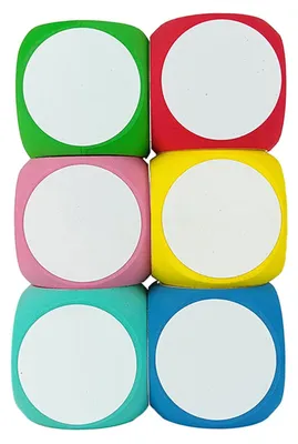 Produktbild von 6/8 cm riesiger Würfel aus EVA-Schaum, abgerundete Ecken, sechsseitig, große Würfel, Spielwürfel, Spielzeug, Brettspiel, Requisite, Spiel, Casino-Motto-Party-Dekoration