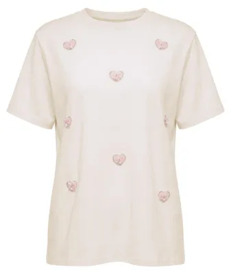 Produktbild von SWIRLIE damen t-shirt - beige, S