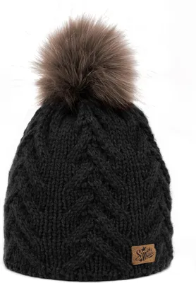 Produktbild von Smith & Miller Guiliana Bommelbeanie, schwarz