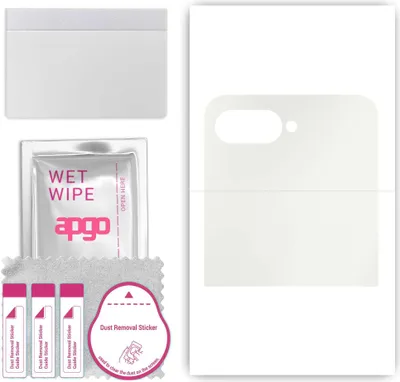 Produktbild von apgo Hydrogel Schutzfolie, Matt, kompatibel mit Motorola Razr 40 Ultra, flexibele Displayschutzfolie, Folie mit Positionierhilfe, Anti-Fingerprint, kratzfest, einfache Montage