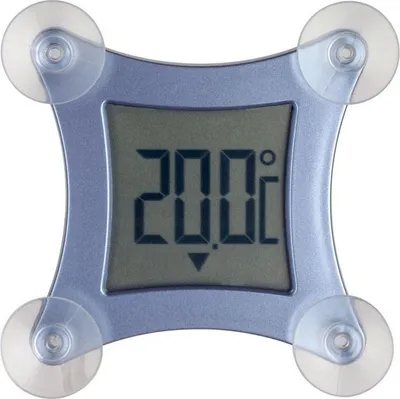 Immagine prodotto di TFA - Termometro digitale da finestra POCO 30.1026 - blu-metallizzato
