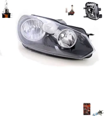 Produktbild von Scheinwerfer + Osram Night Breaker Laser passend für VW Golf VI 5K1 AJ5 08-135 R 5K1941006L 5K1941006E 5K1941006H 5K1941006J 5K1941006Q 5K19410 Johns