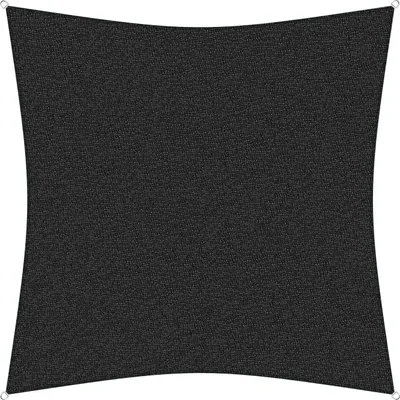 Produktbild von sunprotect 83440 Professional Sonnensegel, 3,6 x 3,6 m, Quadrat, wind- & wasserdurchlässig, schwarz