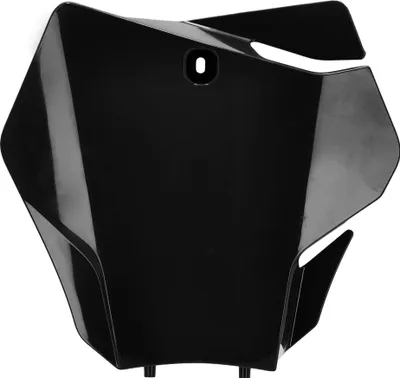 Image de ACERBIS plaque d'immatriculation avant noire pour GAS GAS