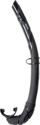 Image de Tuba de plongée Seacsub Turtle Noir  Noir Taille unique