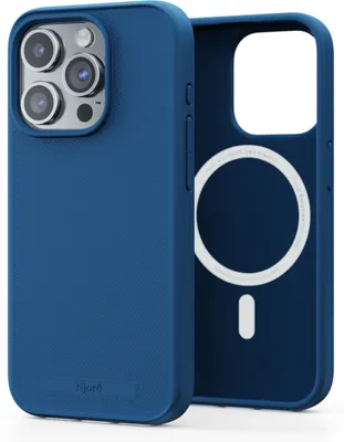Obrázek produktu pro Njord byELEMENTS Slim, Obal, Apple, iPhone 15 Pro, 15,5 cm (6.1"), Modrá