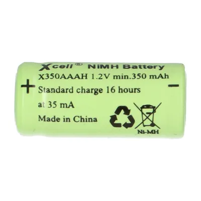 Image de Pile rechargeable XCell 1/2AAA 1,2V / 350mAh X1/2AAA
