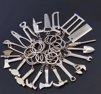 Image de Porte-clés coffret à faire soi-même (20 pcs)