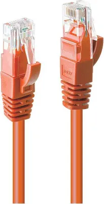 Zdjęcie produktu dla Lindy 48113, 15 m, Cat6, U/UTP (UTP), RJ-45, RJ-45, Pomarańczowy
