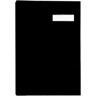 Produktbild von Pagna 24191-44, A4, Karton, Stoff, Schwarz, 240 mm, 25 mm, 350 mm