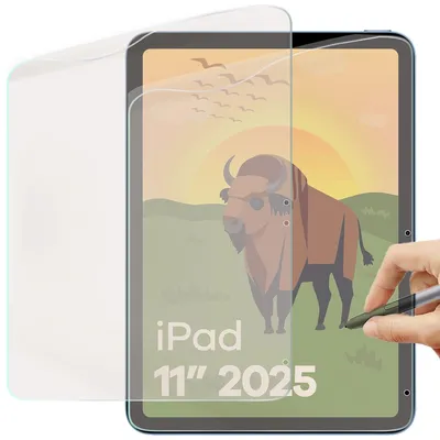 Produktbild von BIZON Glas Tab Film Sonne Apple iPad 10,9" 2022 / 11" 2025 [2 PACK]