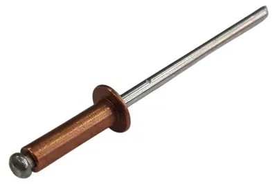 Obrázek produktu pro TRHACÍ NÝT „MĚĎ“ 4,0 × 9 mm – balení 100 kusů
