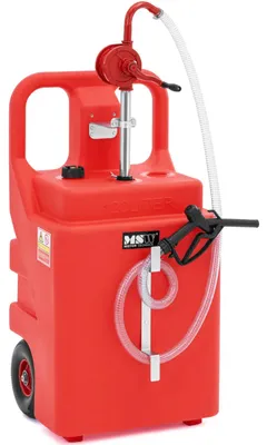 Obrázok produktu pre Prenosná palivová nádrž s ručným čerpadlom na kolieskach 20 l/min 120 l