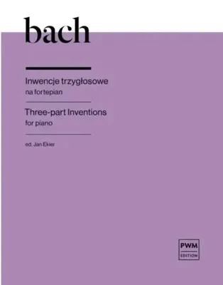 Imagen del producto de Invenciones a tres voces para piano - Johann Sebastian Bach