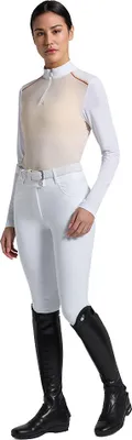 Produktbild von Rg Rider´s Gene Perforated Insert Competition Damen Langarm-t-shirt Weiß XS Damen Weiß XS