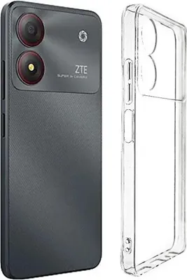 Zdjęcie produktu dla Silikonowe etui na telefon komórkowy kompatybilne z przezroczystym ZTE Blade A34