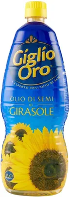Produktbild von 3x Carapelli Giglio Oro Olio di semi di girasole Sonnenblumenöl Speiseöl 100% italienisches Öl 1Lt