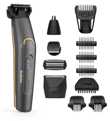 Produktbild von BaByliss MT987E, Schwarz, Gold, 1 mm, 1,4 cm, Universal, Bart, Ohr, Augenbraue, Kopf, Schnurrbart, Nase, Akku