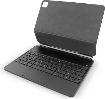 Produktbild von 1Life Tastaturabdeckung ta:keyfolio für iPad Pro 12.9" Schwarz
