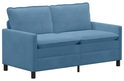 Obrázok produktu pre vidaXL Pohovka Modrá 156 x 81 x 87,5 cm Látková