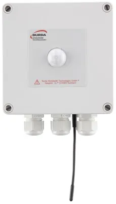 Produktbild von BURDA Bewegungsmelder 6000W weiss BPIR6 230V, 50Hz +/-10% IP65 BPIR6