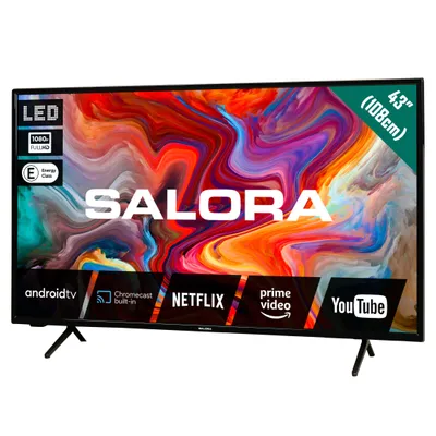 Produktbild von Salora SMART43TV – 43 Zoll – Smart-TV – Fernseher – Full HD - LED - Schwarz