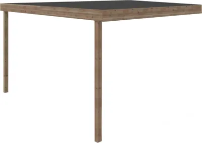 Immagine prodotto di Tettoia di terazzo in legno - 3.02x4.24m - impregnata - colore marrone