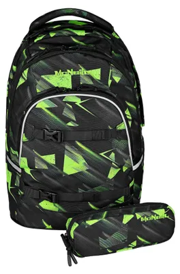 Image de McNeill sac d'école Milo School Backpack Mrrow noir